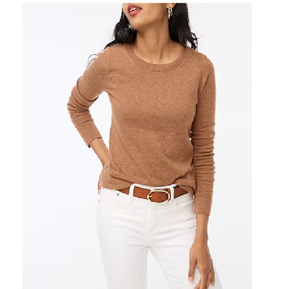 J. Crew Cotton-Wool Blend Teddie Sweater‎ Size S